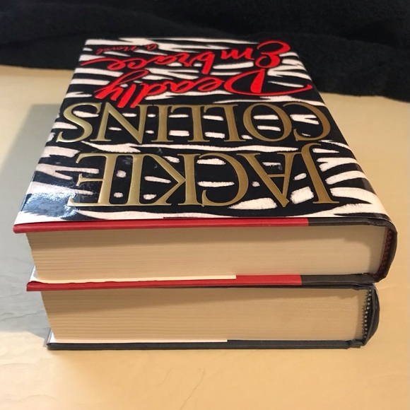 Lot/2 Jackie Collins Hardback Books “The Power Trip” “Deadly Embrace” - Picture 3 of 7